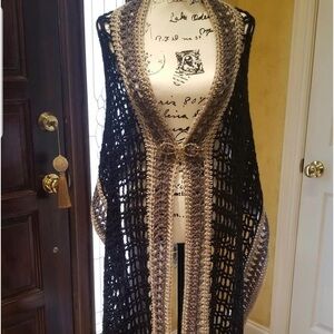 Handmade crochet wrap/scarf